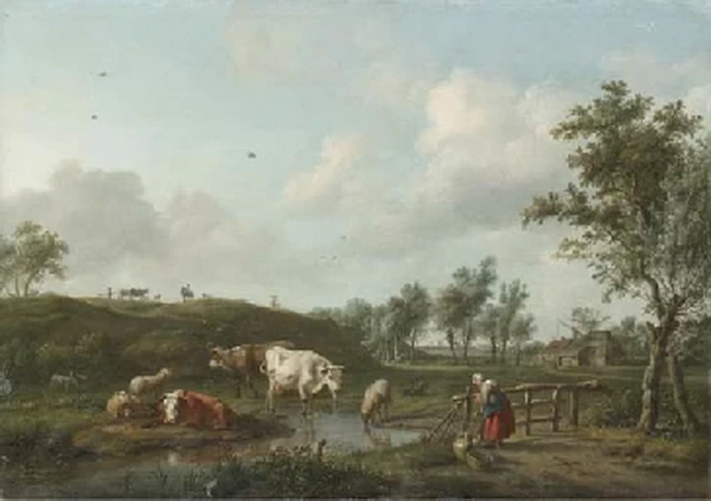 Balthasar Ommeganck - Partenza per la caccia